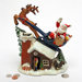 Santa's Christmas Sleigh Ride Mechanical Coin Bank