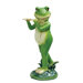 Garden Jazz Frog Musician Flute Frog Statue