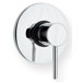 Luxe Round Pressure Balance Valve with Lever Handle