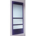 New Generation Rectangular Ecoloom Mirror with Laminated Colored Glass Border