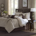 Dune 7 Piece Comforter Set in Beige