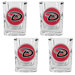 MLB Square Shot Glass (Set of 4)