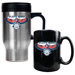 NBA Travel Mug and Ceramic Mug (Set of 2)