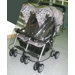 Combi Twin Side by Side Stroller Weather Cover