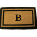 Imperial Double Border Monogram Golden Doormat