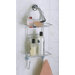 Chrome Adjustable Shower Caddy with Small Baskets