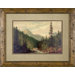 Mt. Fishing Framed Print