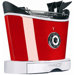 930W Toaster "Volo" in Schwarz matt / Rot