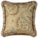 Contessa 18" x 18" Pillow with Brush Fringes