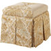 St. Lucia Storage Vanity Stool with Self Cord and Self Buttons