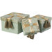 Fortune Largest Storage Gift Boxes with Self Button, Ribbon and Tassel (Set of 3)