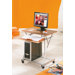 Oscar Mobile Height Adjustable Laptop Table