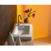 Serie 35 Ceramic Bathroom Sink with Overflow