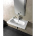 EDO Wide Ceramic Bathroom Sink with Overflow