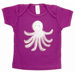 Octopus Lap T Shirt in Purple