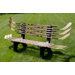 Hockey Stick Recycled Plastic Garden Bench