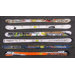 Snow Ski Coat Rack with Wooden Pegs