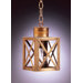 Suffolk 9" Medium Base Sockets Can Top X-Bars Hanging Lantern