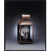 Livery 20" Medium Base Socket with Chimney Culvert Top Wall Lantern