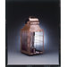 Livery 20" Medium Base Socket Culvert Top H-Rod Wooden Handle Wall Lantern