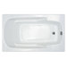 Anguilla 36 x 72 x 23" Rectangular Soaking Bathtub