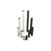 Premier Mounts 10" Pipe w/Cable Routing Outlet (White)
