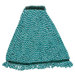 Rubbermaid Commercial - Web Foot Microfiber String Mops Web Foot Microfiber String 1" Med: 640-A812-06-Gr - web foot microfiber string 1" med