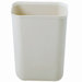1.75-Gallon Fire-Resistant Fiberglass Wastebasket in Beige