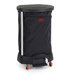 Linen Hamper Bag in Black