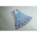 Large Web Foot Wet Mop with Red Headband in Blue