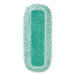 18" Hygen Dust Microfiber Mop Head With Fringe in Green (106/case)