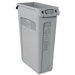 Slim Jim Rectangular Receptacle with Venting Channels