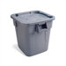 Brute Square Container without Lid - 40 Gallon