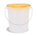 Round Storage Container with Bail (22 U.S. qt.)