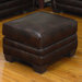 Cantwell Leather Ottoman