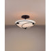 Leaf Medium 2 Light Semi Flush Mount
