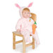 Bambini - 22" Soft Body Doll in Bunny Costume with Stuffed Carrot