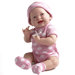Berenguer Boutique Newborn Doll with Pink Polka Dot Bodysuit