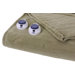 Triple Rib Electric Heated Warming Throw in Sage Green
