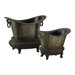 Footed Tub Planters (Set of 2)