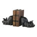 Piggy Bookend in Old World (Set of 2)