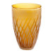 Medium Aquarius Vase in Amber and White