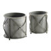Sheldon Round Planters (Set of 2)