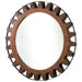 Landry Mirror in Raw Iron and Natural Wood