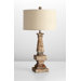 Tashi Table Lamp in Parsons White