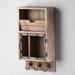 Casey Wall Organizer in Raw Iron and Natural Wood