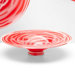 Small Sophia Vase in Red and White