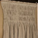 Organic Linen Smocked Curtain Panel
