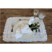 Belle Placemats in White (Set of 4)