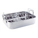 Gourmet Distinctions Stainless Steel 16.5" Roaster with Rack
